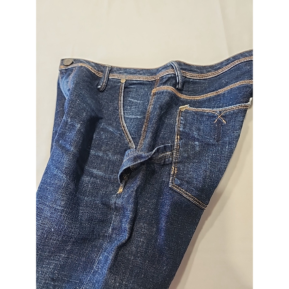 Sinclair Workers MVMT Women's Gino Jeans Dark Blue 26x29 New Without Tags - Picture 6 of 14